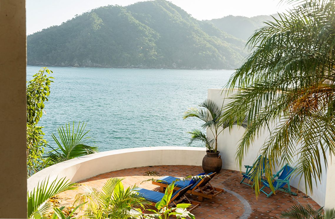 Ocean view from wedding venue Verana located in Yelapa