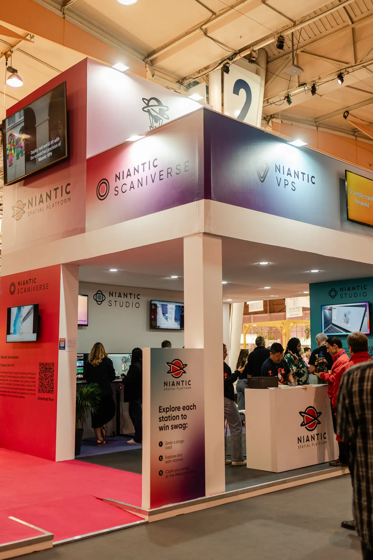 Evento corporativo de Niantic en el Lisbon Web Summit 2024