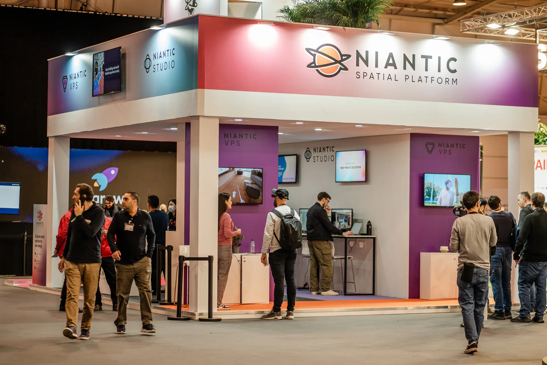 Evento corporativo de Niantic en el Lisbon Web Summit 2024
