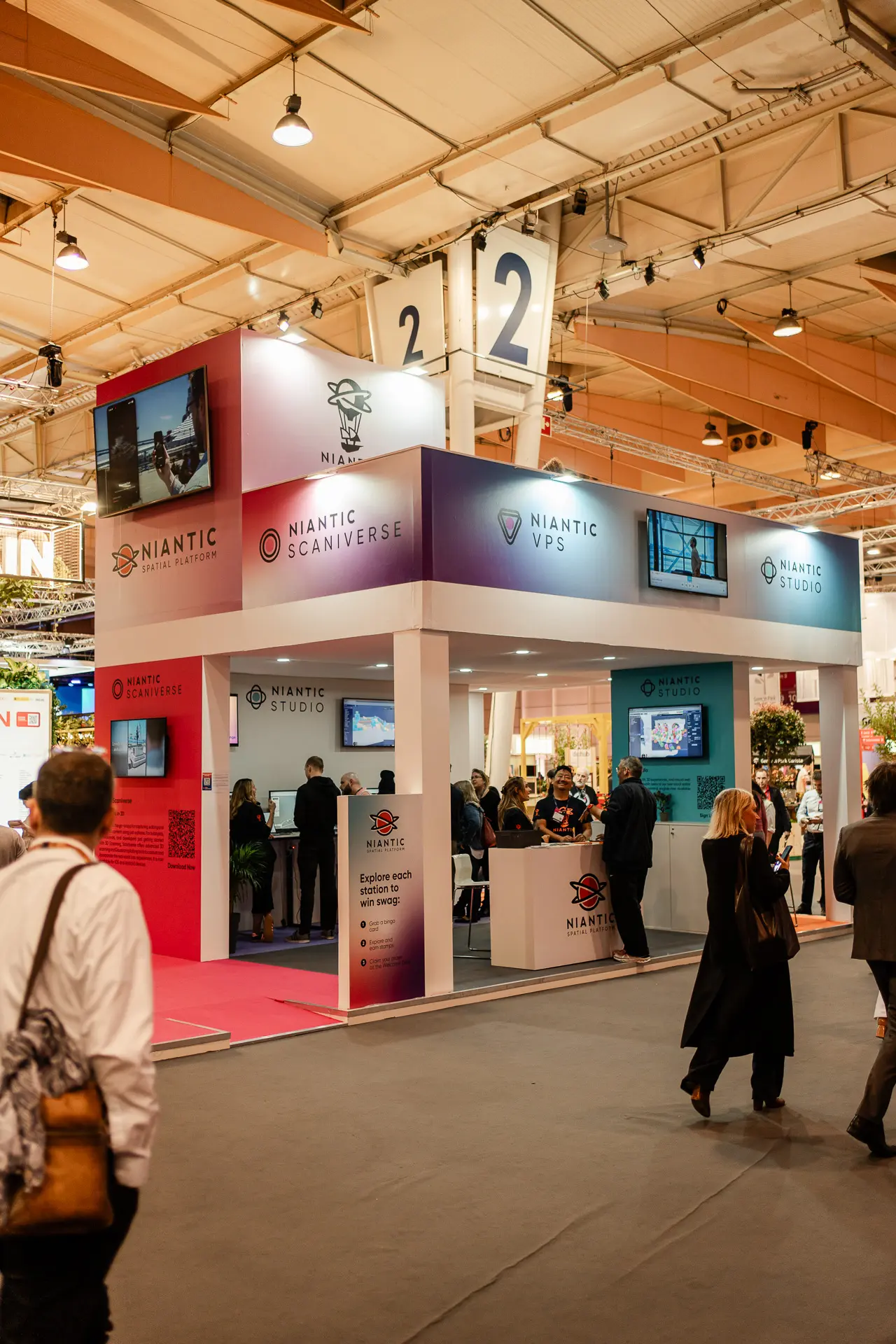 Evento corporativo de Niantic en el Lisbon Web Summit 2024