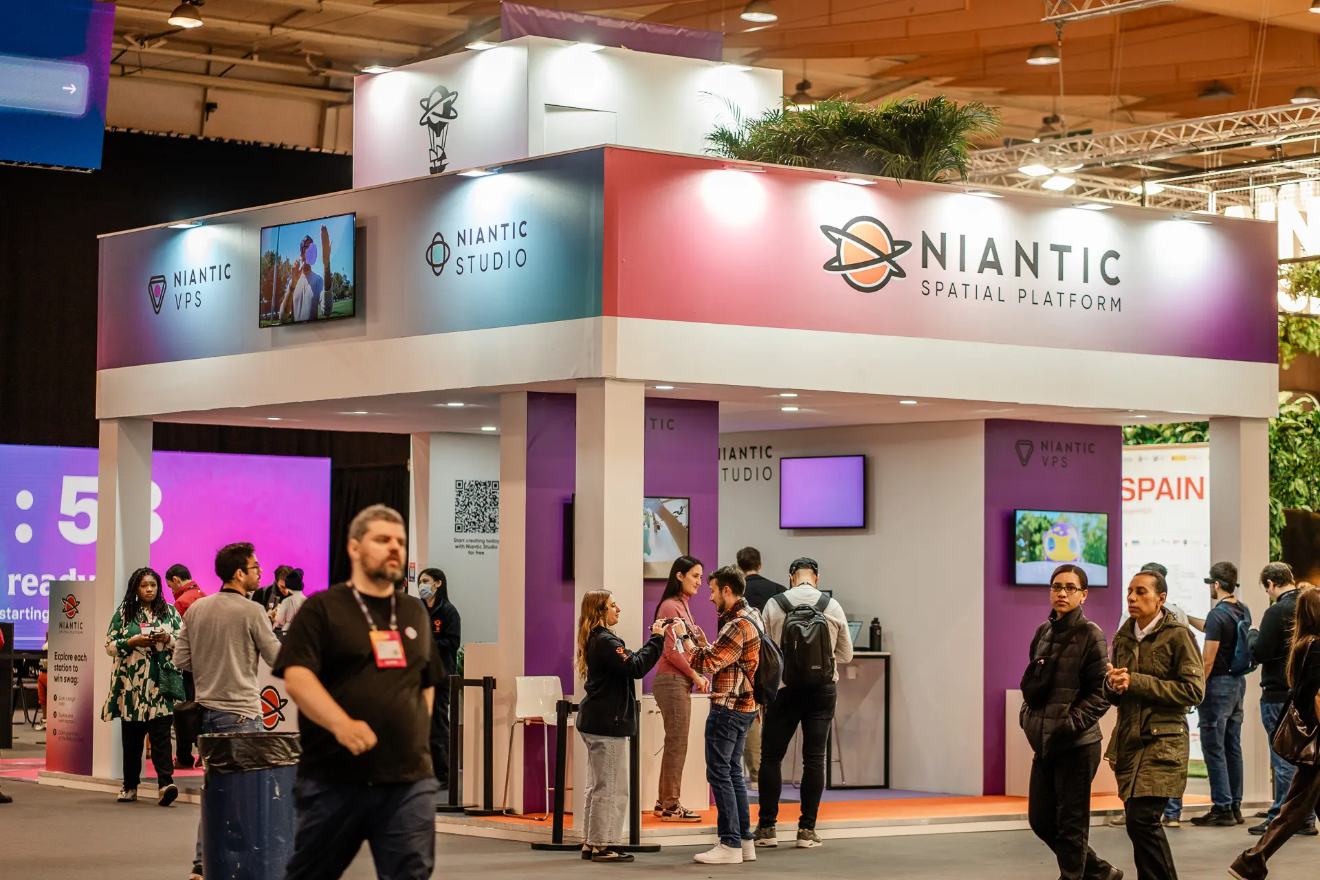 Evento corporativo de Niantic en el Lisbon Web Summit 2024