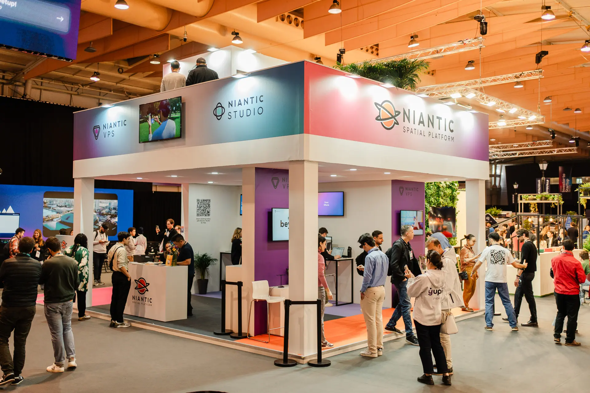 Evento corporativo de Niantic en el Lisbon Web Summit 2024
